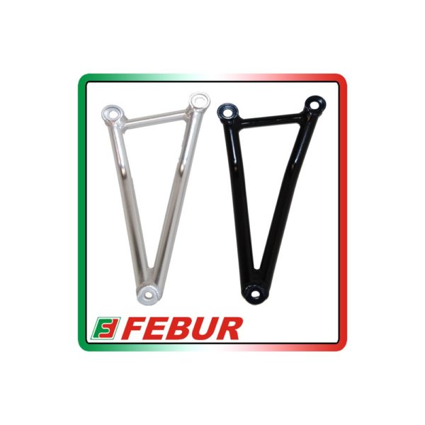 Support de silencieux d’échappement Fébur en aluminium Kawasaki ZX-10R (2011-2015)