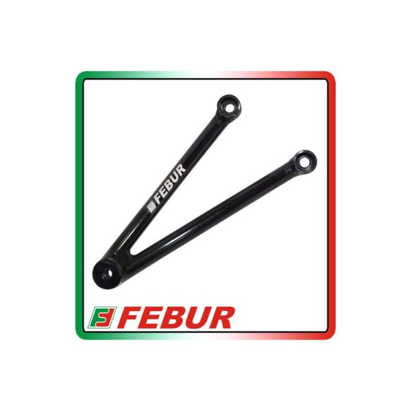 Support de silencieux d'échappement Fébur en aluminium Yamaha R3 (2015-2019)
