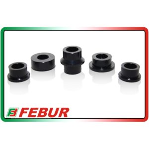 kit bagues de roue ergal Fébur Kawasaki Ninja 400 (2018-2019)