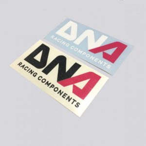 Stickers, autocollant transfert DNA Racing Components