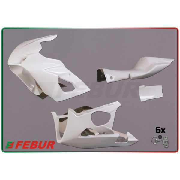 Carénage complet Fébur en fibre de verre Suzuki GSX-R 1000 2005-2006