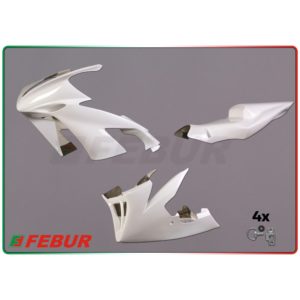 Carénage complet Fébur en fibre de verre Yamaha R1 2004-2006