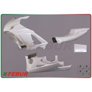 Carénage complet Fébur en fibre de verre Suzuki GSX-R 1000 2007-2008