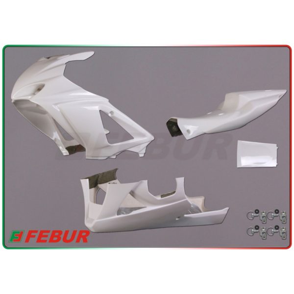 Carénage complet Fébur en fibre de verre Suzuki GSX-R 1000 2007-2008