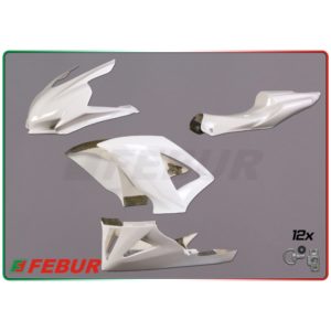 Carénage complet Fébur en fibre de verre Suzuki GSX-R 600 750 2008-2010