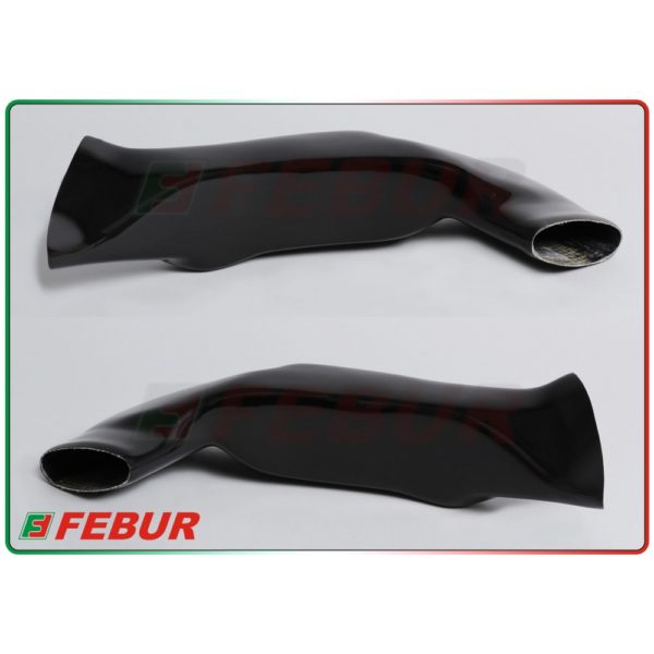 Paire de canaux d’air en fibre de verre Fébur Honda CBR 1000 RR 2008-2011