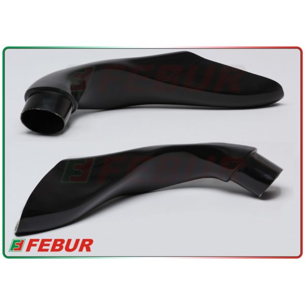 Paire de canaux d’air en fibre de verre Fébur Aprilia RSV4 2009-2014