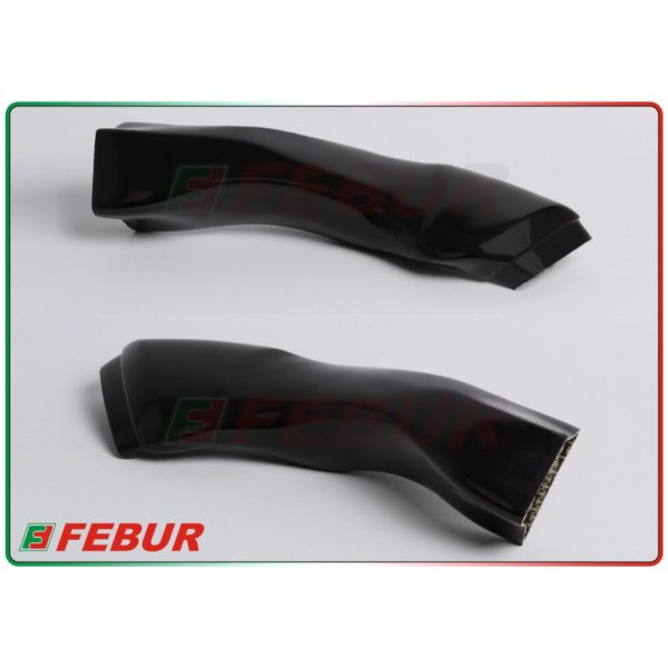Paire de canaux d’air en fibre de verre Fébur Yamaha R1 2009-2014