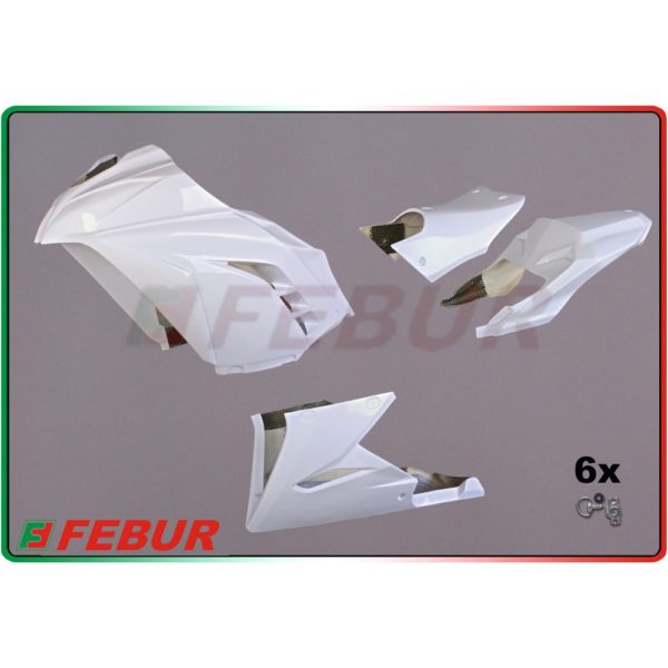 Carénage complet Fébur en fibre de verre Kawasaki Ninja 300 2013-2017