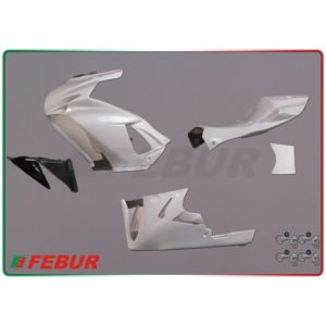 Carénage complet Fébur en fibre de verre Suzuki GSX-R 600 750 2011-2019
