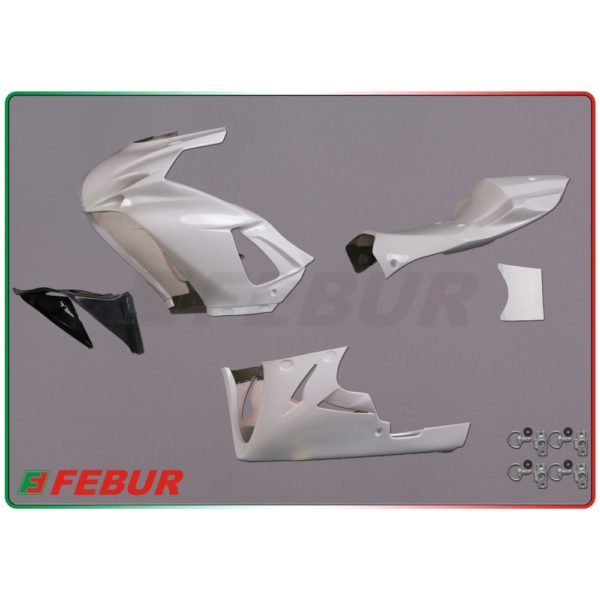 Carénage complet Fébur en fibre de verre Suzuki GSX-R 600 750 2011-2019