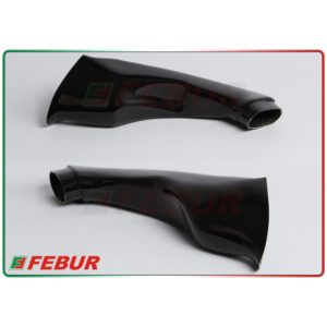 Paire de canaux d’air en fibre de verre Fébur Suzuki GSX-R 600 750 2011-2019