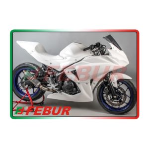 Carénage complet Fébur en fibre de verre Yamaha R3 2015-2018