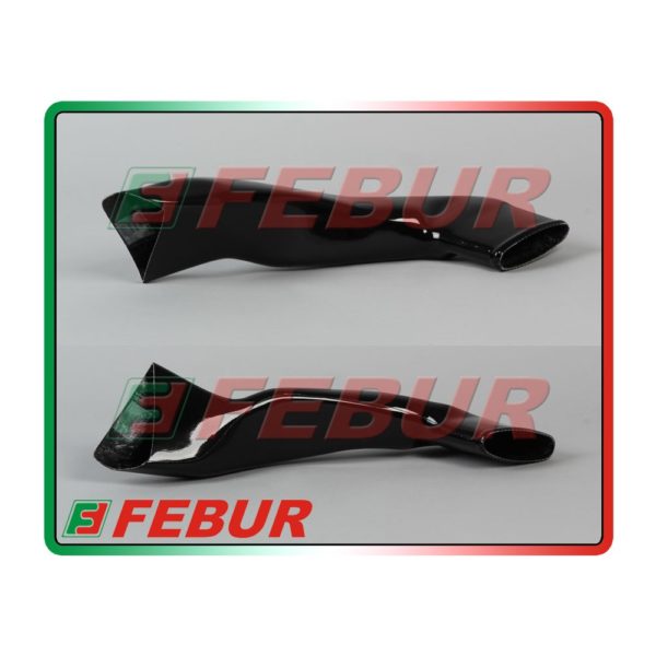 Paire de canaux d’air en fibre de verre Fébur Honda CBR 1000 RR 2017-2019