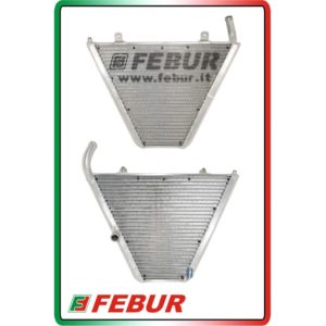 Radiateur Stock Febur supplémentaire pour Kawasaki Ninja 250/300 R (2008-2017)