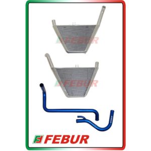 Radiateur supplémentaire Stock Febur FE1039 pour Kawasaki ZX-6R 600 (2009-2019)