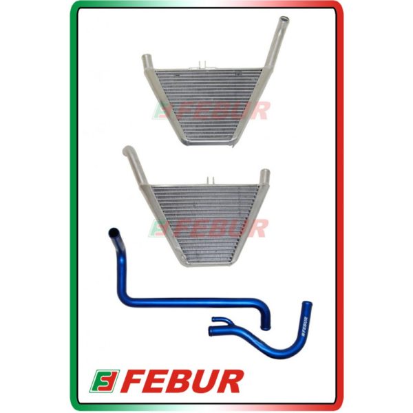 Radiateur supplémentaire Stock Febur FE1039 pour Kawasaki ZX-6R 600 (2009-2019)