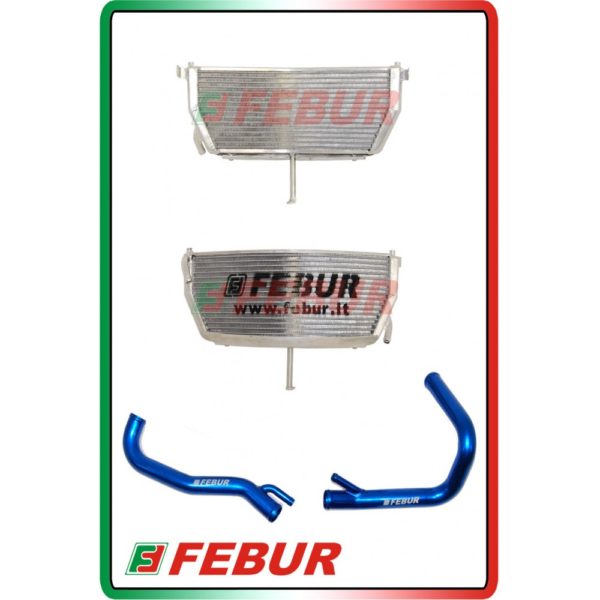 Radiateur Stock Febur supplémentaire pour BMW S1000RR 2009-2018