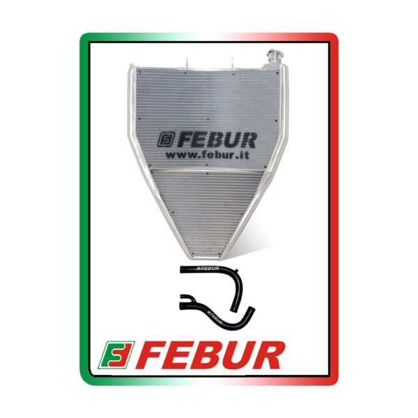 Radiateur d’eau gros volume Racing Kawasaki ZX-6R 600 (2009-2019)