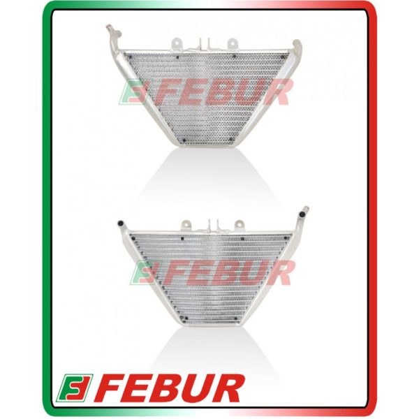 Radiateur stock supplémentaire Febur pour Kawasaki ZX-10R de 2016 à 2019