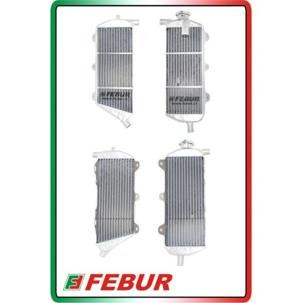 Radiateur d’eau gros volume Racing Yamaha YZ 250/450 F (2014-2017)