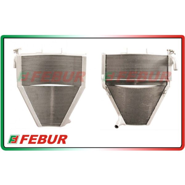 Radiateur d’eau gros volume Racing Kawasaki ZX-6R 2000-2002