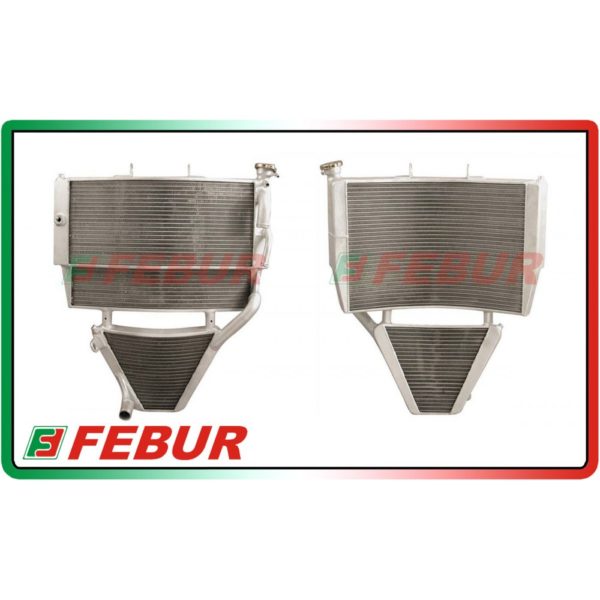 Radiateur d’eau gros volume Racing Kawasaki ZX-9R 2000-2001
