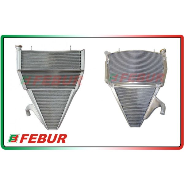 Radiateur d’eau gros volume Racing Evo 2 Yamaha R6 (1998-2002)