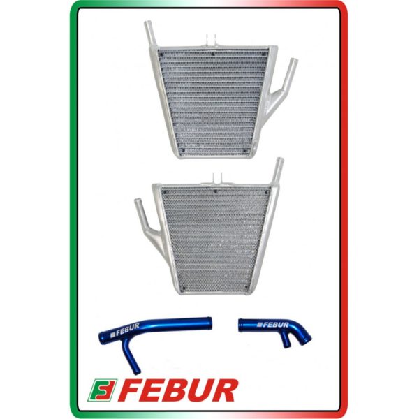 Radiateur Stock Febur supplémentaire pour Yamaha R6 (2008-2016)
