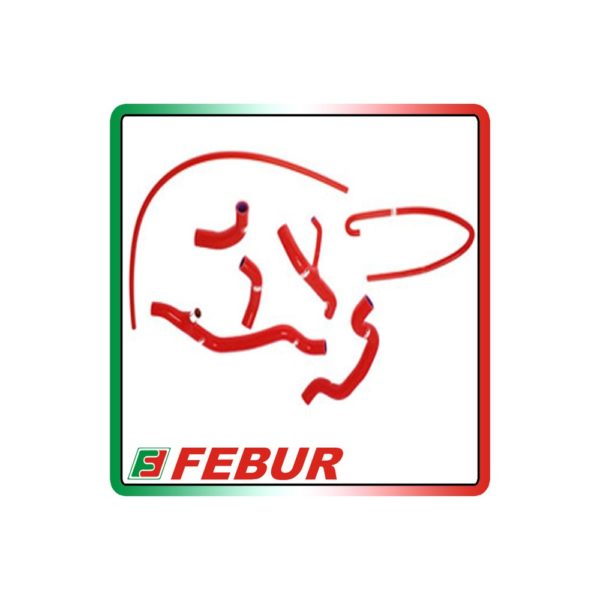 Durites silicone Samco DUC-18 avec enlèvement de soupape Ducati 1098 2007-2009