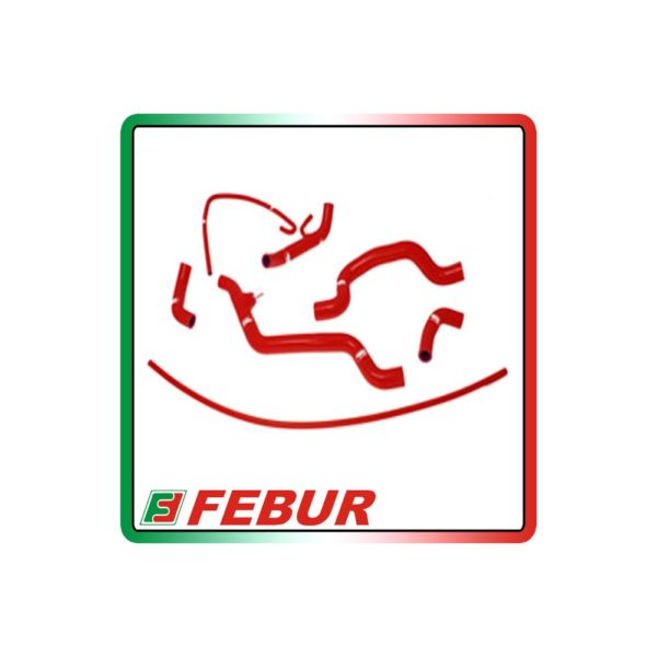 Durites silicone Samco DUC-18 avec dispositif de retrait de soupape Ducati 1198 2009-2011