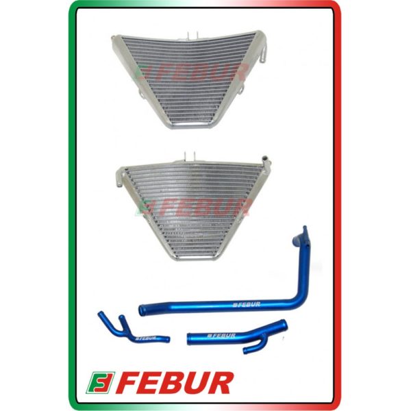 Radiateur Stock Febur supplémentaire pour Yamaha R1 2009-2014