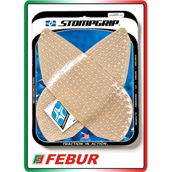 Autocollants de réservoir Stompgrip Triumph Street Triple 675 2008-2012