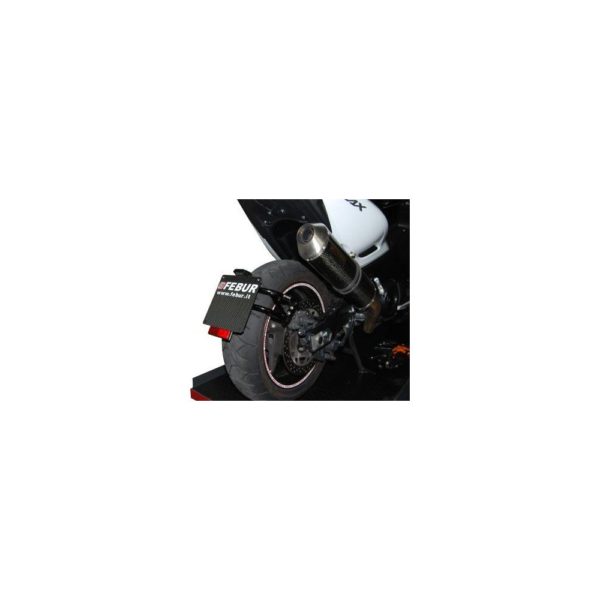 Porte-plaque d'immatriculation bas en aluminium Febur Yamaha T-Max 530 (2012-2016) – Image 2