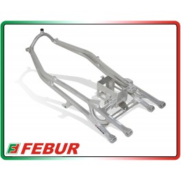 Cadre arrière avec support batterie en aluminium Febur Honda CBR 600 RR 2007-2019