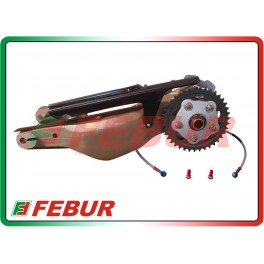 Monobras racing Febur en magnésium pour Ducati Monster S4 (2001-2003)