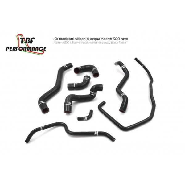 Kit de 8 durites en silicone "TBF Performance TBF008165" pour circuit de refroidissement sur Abarth 500 – Image 3