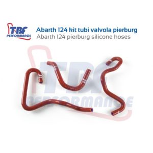 Kit de durites en silicone renforcé "TBF Performance TBF001014" pour vanne Pierburg sur Abarth 124