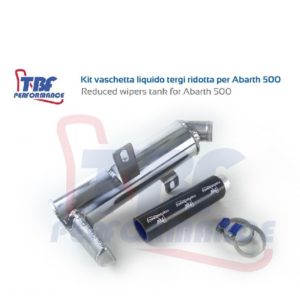 Réservoir réduit TBF Performance pour liquide de lave glace sur Abarth 500