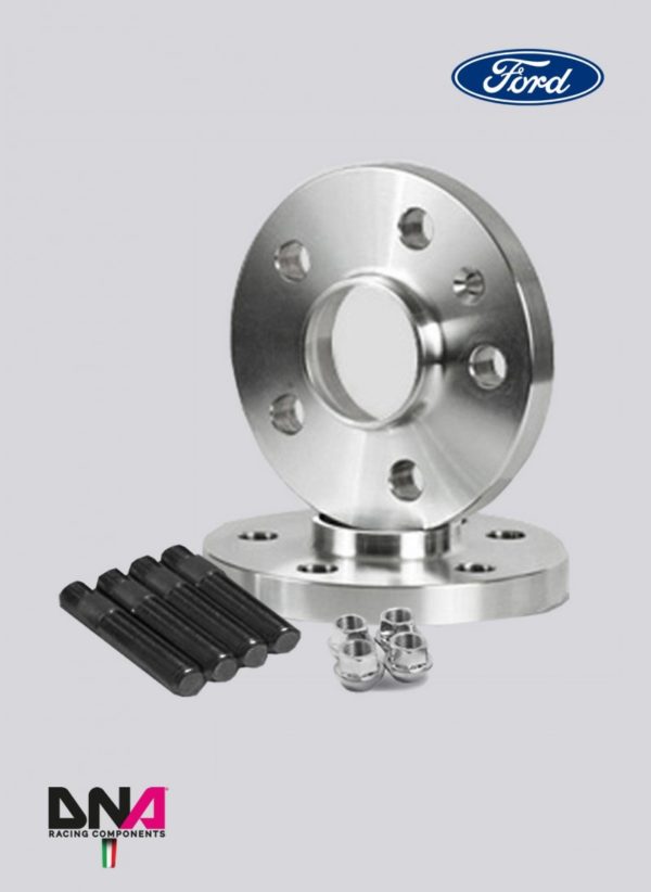 Entretoise 20mm avec boulonnerie Motorsport DNA Racing PC1050 a PC1051 pour Ford Fiesta Mk VII