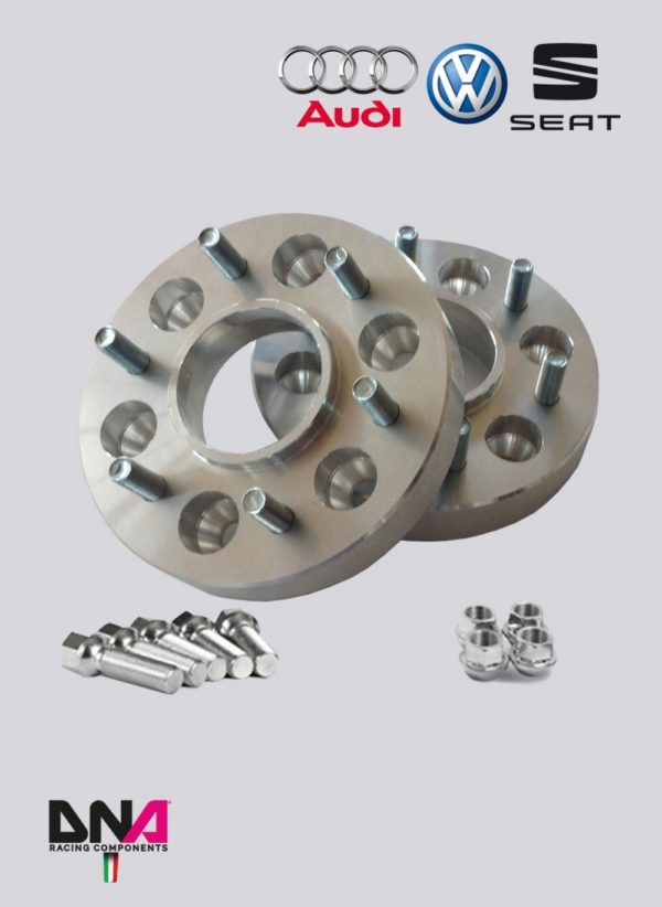 Entretoise avec double boulonnerie DNA Racing PC1285 pour Audi Volkswagen Seat