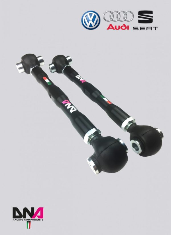 Kit de tirants arrière inférieurs réglables DNA Racing PC1163 VW Golf 7, Audi A3, Seat Leon MK3 – Image 2