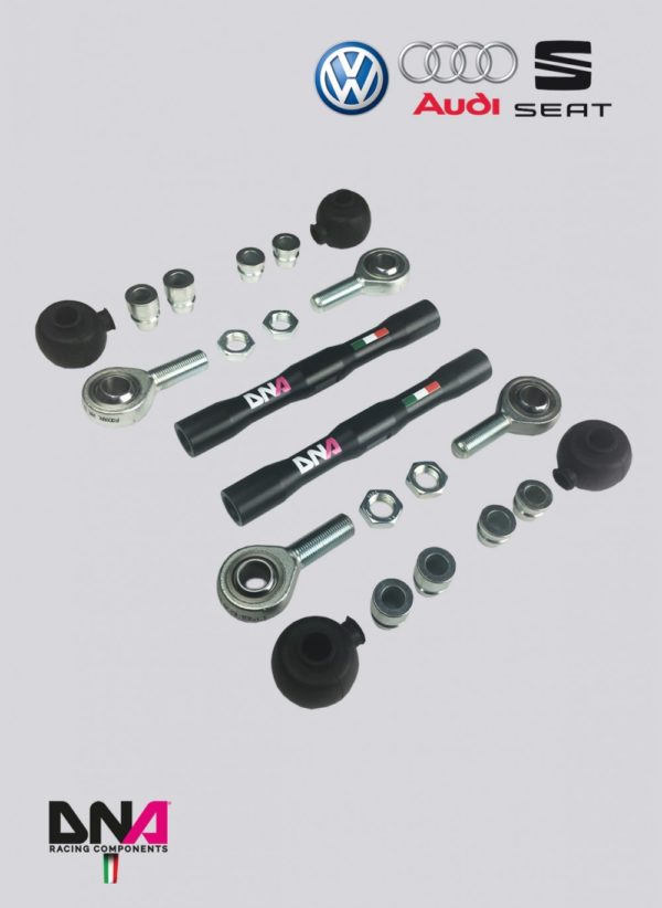 Kit de tirants arrière inférieurs réglables DNA Racing PC1163 VW Golf 7, Audi A3, Seat Leon MK3 – Image 3