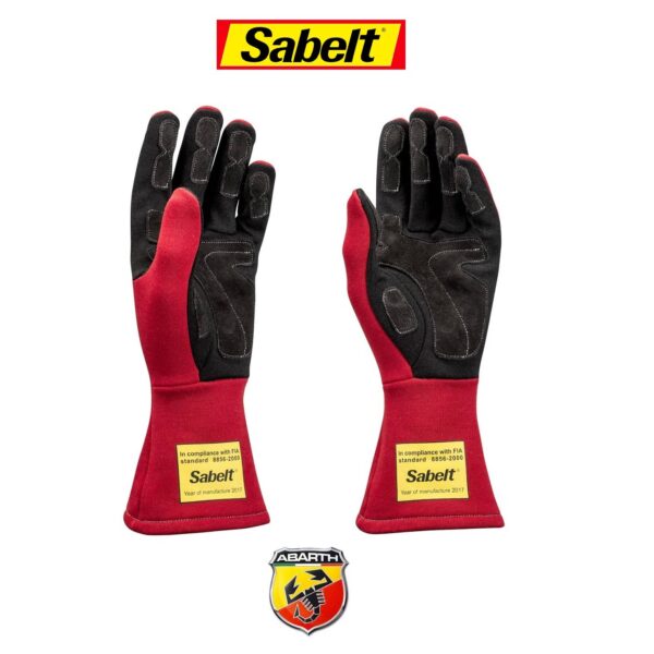 Paire de gants Sabelt TG-3 signé Abarth – Image 2