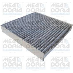Filtre à pollen à charbon actif pour habitacle Meat & Doria 17541K pour Abarth 500 | Fiat 500 & Panda | Lancia Y