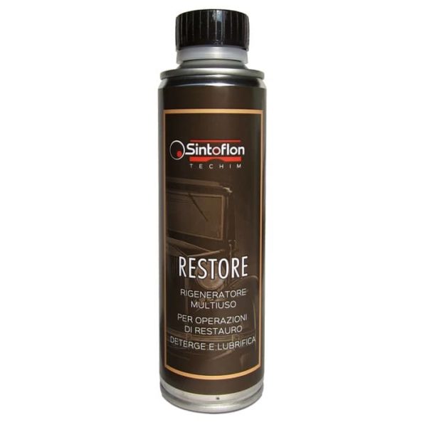 Sintoflon Restore, régénérateur polyvalent pour plastique, caoutchouc et métaux