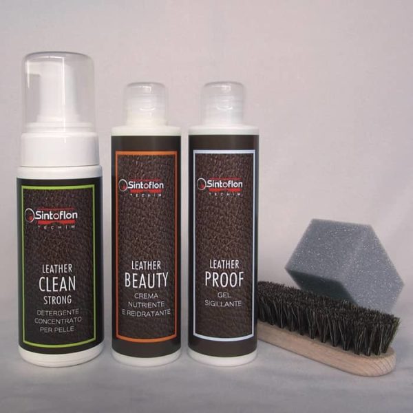 Sintoflon Leather Kit - ensemble de produits pour le cuir