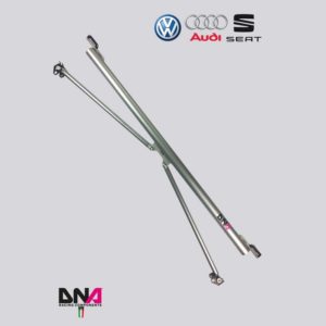 Barre anti rapprochement arrière avec tirants DNA Racing PC1557 Audi A3/Golf 7/Leon MK3