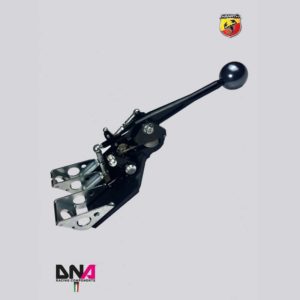 Kit de tourelle short shifter réglable DNA Racing PC1571 noir anodisé Abarth 500