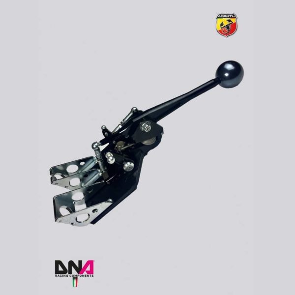 Kit de tourelle short shifter réglable DNA Racing PC1571 noir anodisé Abarth 500